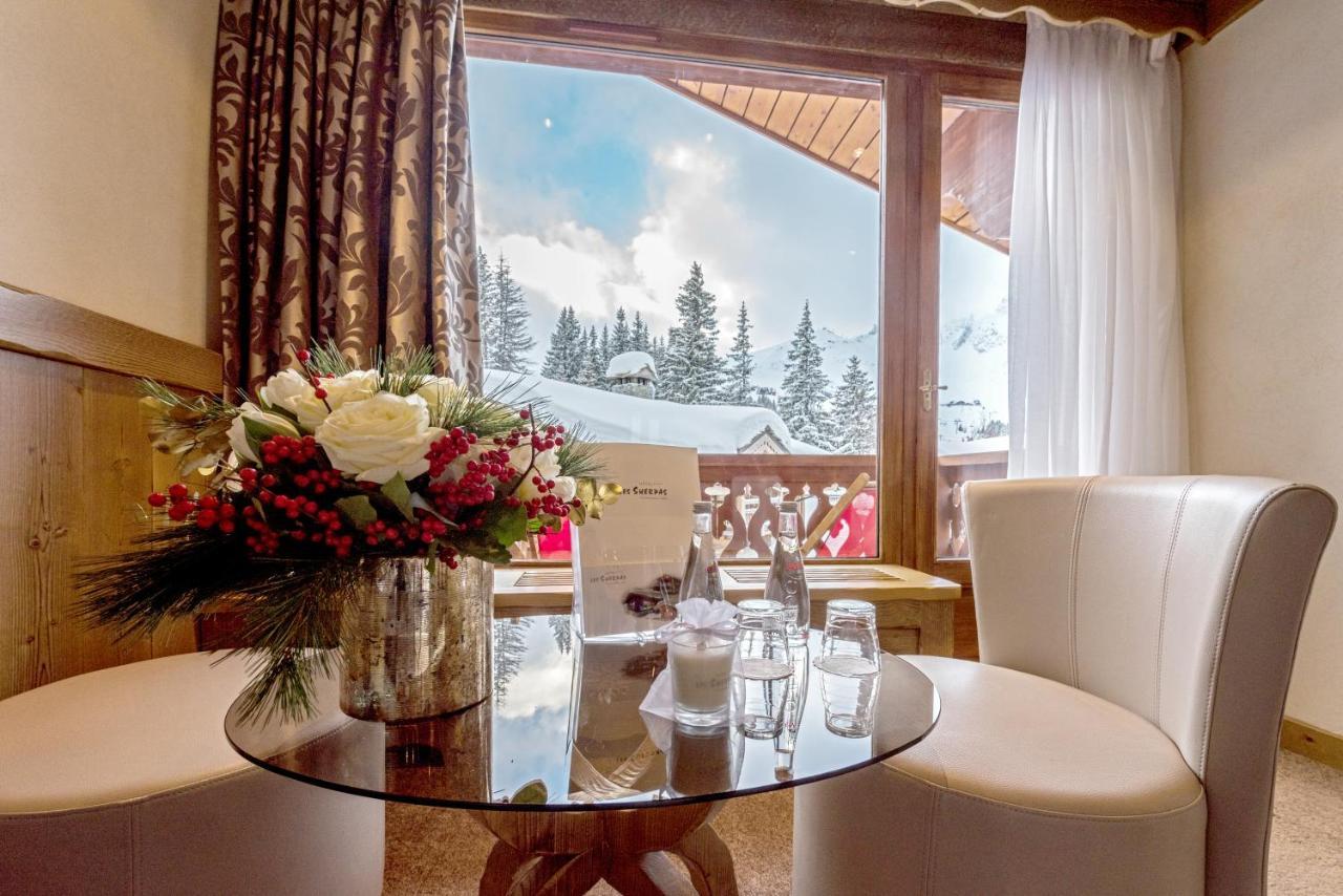 Hotel Les Sherpas Courchevel Eksteriør billede